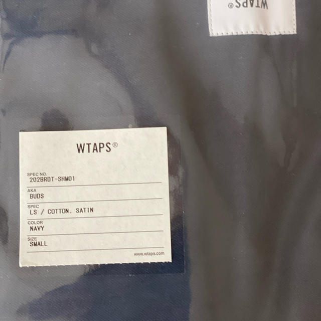 W)taps(ダブルタップス)のSサイズ新品WTAPS 20AW BUDS LS COTTON SATIN メンズのトップス(シャツ)の商品写真