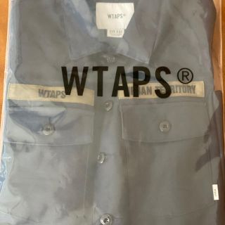 ダブルタップス(W)taps)のSサイズ新品WTAPS 20AW BUDS LS COTTON SATIN(シャツ)