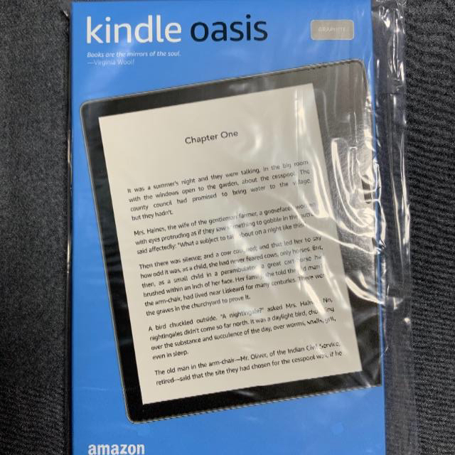 【新品未開封】Kindle Oasis wifi 8GB 広告なし 最新モデル