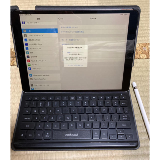 スマホ/家電/カメラiPad pro wifi celler-model apple ペンシル付き