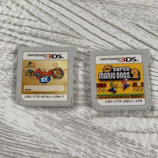 ニンテンドー3DS(ニンテンドー3DS)の妖怪ウォッチ2本家 スーパーマリオブラザーズ2(携帯用ゲームソフト)