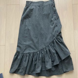 ザラ(ZARA)の新品✳︎ZARA スカート　グレンチェック(ロングスカート)