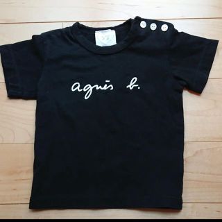 アニエスベー(agnes b.)のアニエスベーTシャツ　ベビー　ブラック(Ｔシャツ)