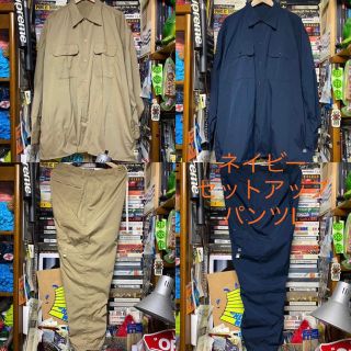 ビームス(BEAMS)のAH.H×SSZ 長谷川昭雄・加藤忠幸 セットアップ NAVY L(ワークパンツ/カーゴパンツ)