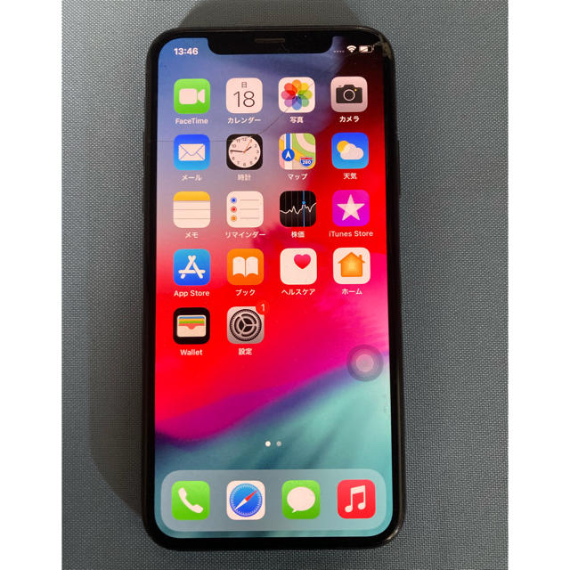 iPhone X Space Gray 64 GB ジャンク品