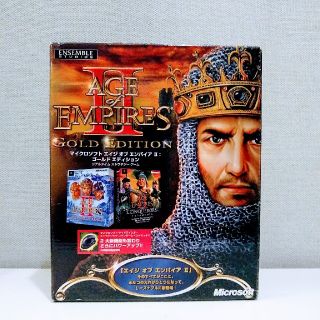 マイクロソフト(Microsoft)のAge of Empires 2 ゴールドエディションAOE Ⅱ AOC(PCゲームソフト)