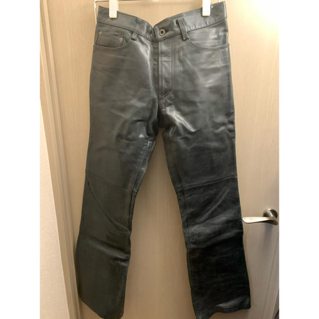 5351 POUR LES HOMMES - 5351 プールオム レザーパンツの通販 by