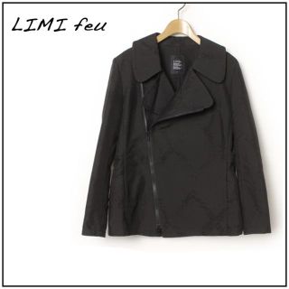 リミフゥ(LIMI feu)の【美品】LIMI feu ブルゾン S 黒(ブルゾン)