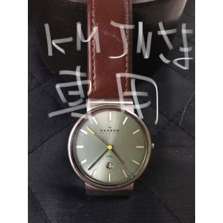 スカーゲン(SKAGEN)の【中古】SKAGEN(スカーゲン)/ライトグリーン(腕時計(アナログ))