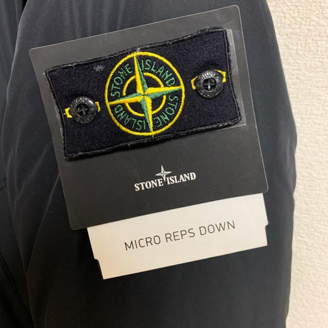 stone island micro reps down black M