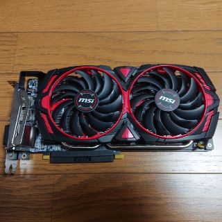 MSI Radeon RX 580 ARMOR 8G OC グラフィックスボード(PCパーツ)