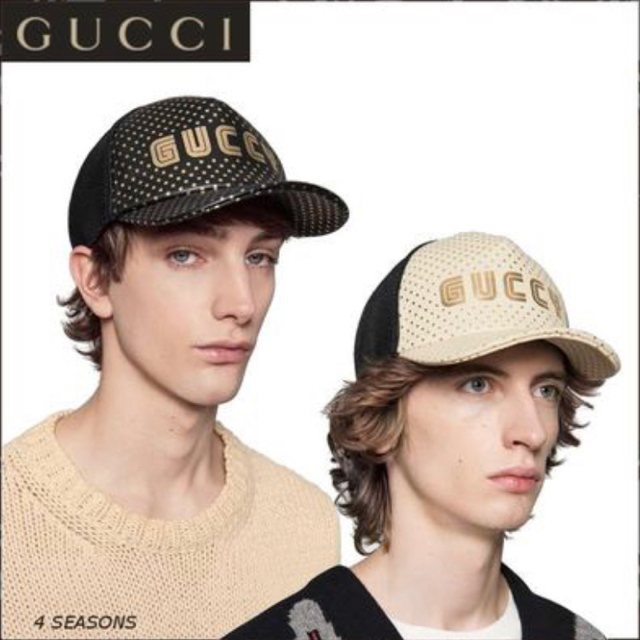 【オープニング大セール】 Gucci - GUCCI スターネット キャップ GUCCY キャップ