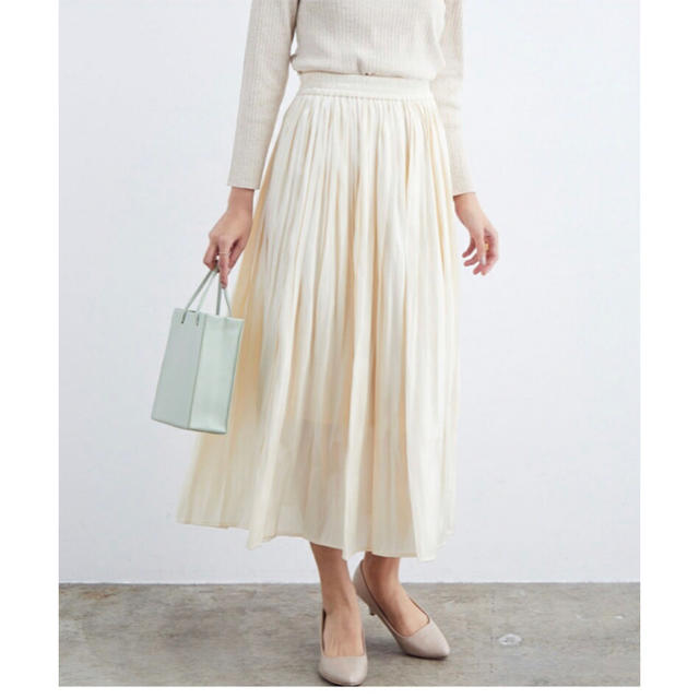 ViS(ヴィス)のVIS シャイニープリーツスカート  Sサイズ　美品 レディースのスカート(ロングスカート)の商品写真