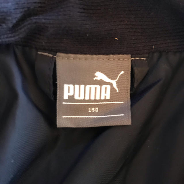 PUMA(プーマ)の【再値下げ】PUMA ダウンジャケット　150サイズ スポーツ/アウトドアのサッカー/フットサル(ウェア)の商品写真