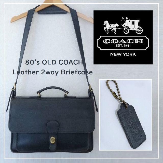 COACH オールドコーチ ビジネスバッグ ウィリス 2way ダークブラウン