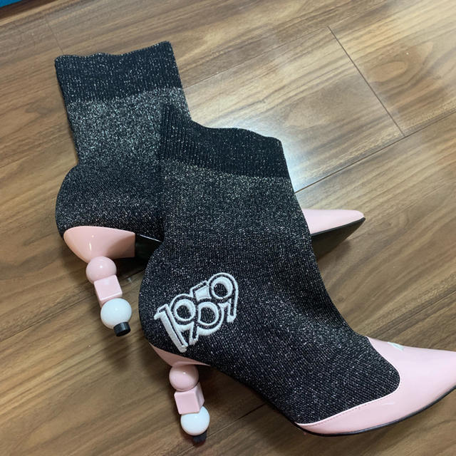 Barbie(バービー)のBarbie♡ソックスブーツ レディースの靴/シューズ(ブーツ)の商品写真
