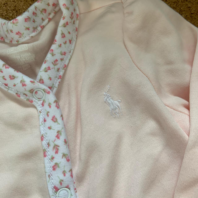 Ralph Lauren(ラルフローレン)のラルフローレン　ロンパース　女の子　70 キッズ/ベビー/マタニティのベビー服(~85cm)(ロンパース)の商品写真