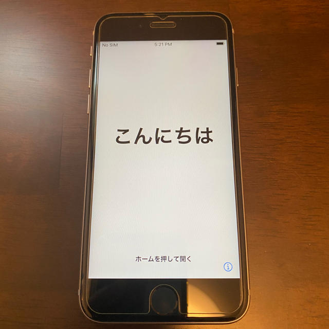 美品iPhone 6s Space Gray 64 GB ガラスフィルム装着済み