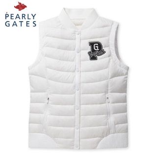 パーリーゲイツ(PEARLY GATES)のPEARLY GATES ゴルフ ダウン パーリーゲイツ 韓国 ダウンベスト(ウエア)