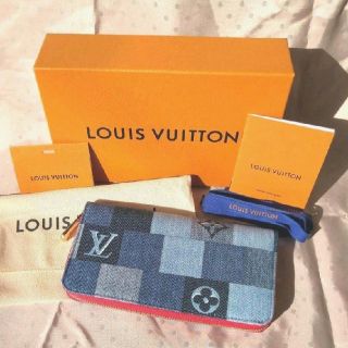 ルイヴィトン(LOUIS VUITTON)の【新品未使用/超希少】ルイヴィトン ジッピーウォレット デニムパッチワーク長財布(財布)