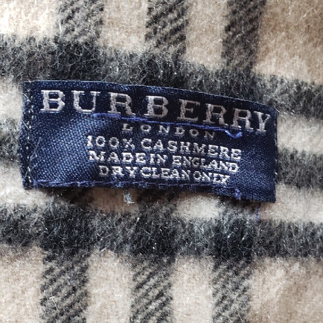 BURBERRY(バーバリー)のバーバリー　100%カシミアマフラー レディースのファッション小物(マフラー/ショール)の商品写真