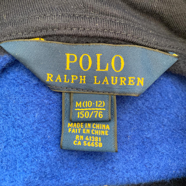 POLO RALPH LAUREN(ポロラルフローレン)のラルフローレンパーカー　キッズM(10-12) 150 キッズ/ベビー/マタニティのキッズ服男の子用(90cm~)(Tシャツ/カットソー)の商品写真