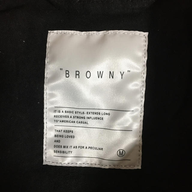 BROWNY(ブラウニー)のBROWNYジャケット メンズのジャケット/アウター(ブルゾン)の商品写真