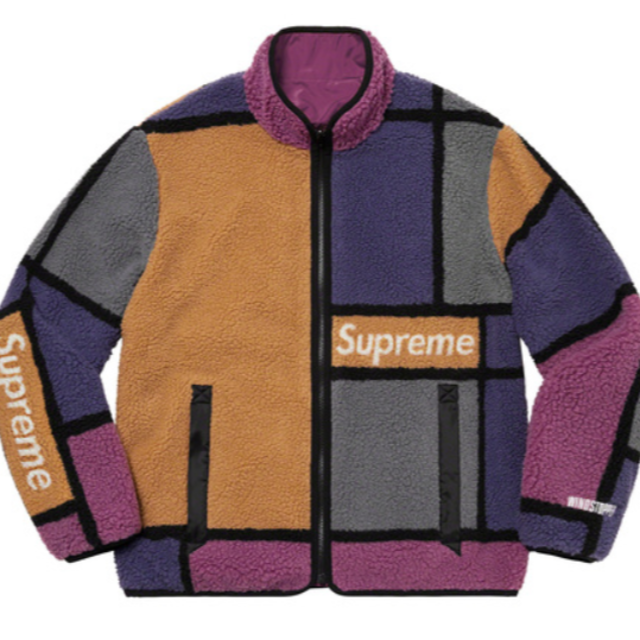 Supreme Reversible Colorblocked Fleece L