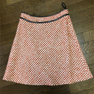 スープ(SOUP)の秋色　ツイード　スカート　9号　ワールド(ひざ丈スカート)