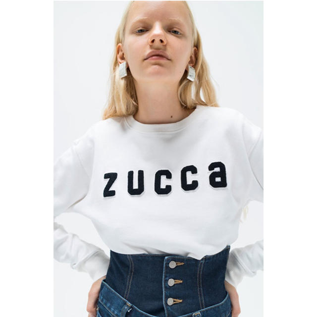 zucca☆美品ロゴ裏毛スエットMサイズ。