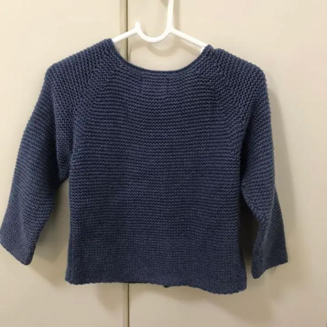 ZARA KIDS(ザラキッズ)のZARA ニットカーディガン キッズ/ベビー/マタニティのキッズ服女の子用(90cm~)(カーディガン)の商品写真