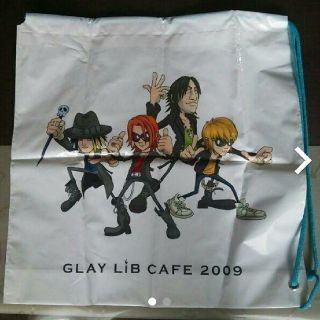 GLAY ビニールバッグ(ミュージシャン)