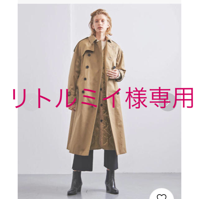 即納!最大半額! HYKE - HIKE♡ビッグトレンチコート トレンチコート