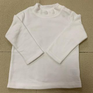 ユニクロ(UNIQLO)の（90）ユニクロ　白　フリース(Tシャツ/カットソー)