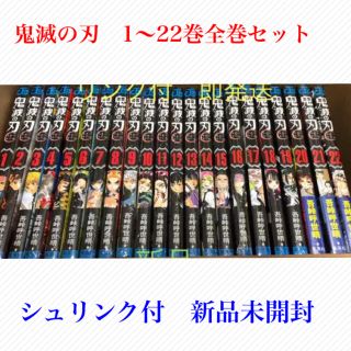 シュウエイシャ(集英社)の鬼滅の刃(1〜22)　きめつのやいば　鬼滅ノ刃　漫画本　全巻セット(全巻セット)