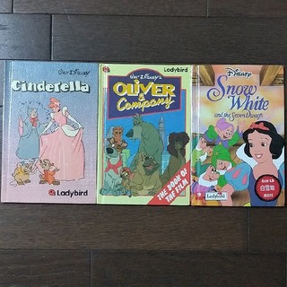 ディズニー(Disney)の子ども用洋書３冊　ディズニー(洋書)