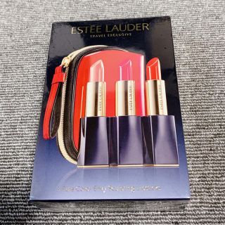 エスティローダー(Estee Lauder)のESTEE LAUDER エスティローダー 口紅3本セット(口紅)