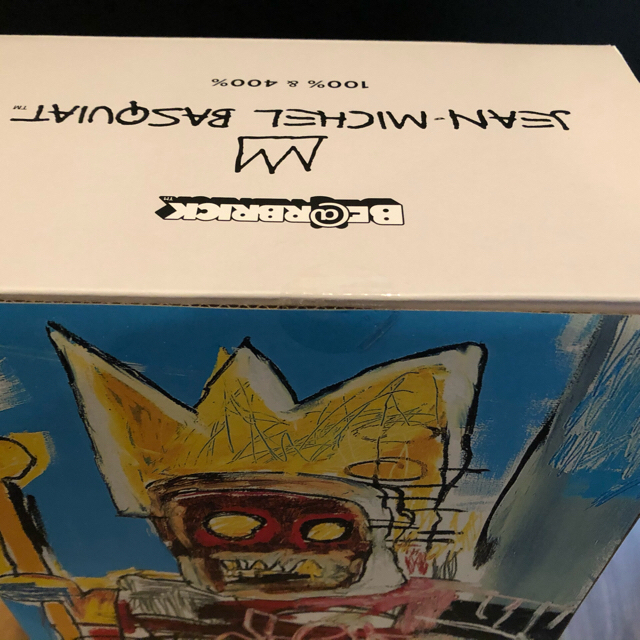 MEDICOM TOY(メディコムトイ)のBE@RBRICK JEAN-MICHEL BASQUIAT 100％ 400％ エンタメ/ホビーのフィギュア(その他)の商品写真