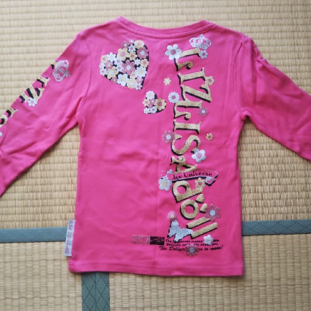 LIZ LISA doll(リズリサドール)のロングTシャツLIZ LISA doll キッズ/ベビー/マタニティのキッズ服女の子用(90cm~)(Tシャツ/カットソー)の商品写真