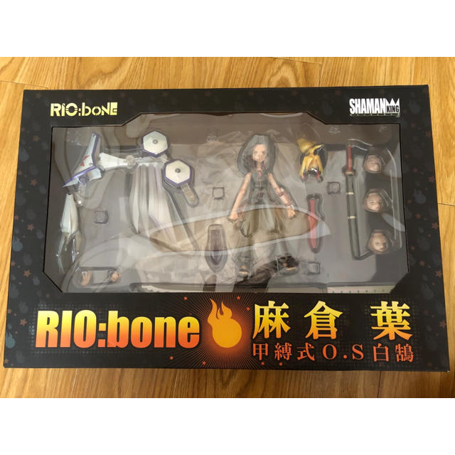 シャーマンキング 麻倉葉 甲縛式O.S白鵠 RIO:bone エンタメ/ホビーのフィギュア(アニメ/ゲーム)の商品写真