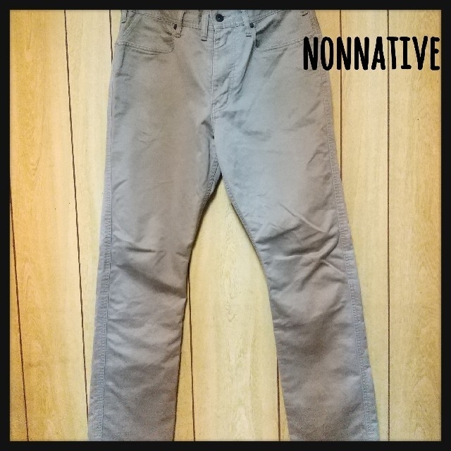 nonnative(ノンネイティブ)のノンネイティブ nonnative チノパン ワークパンツ ベージュ メンズのパンツ(ワークパンツ/カーゴパンツ)の商品写真