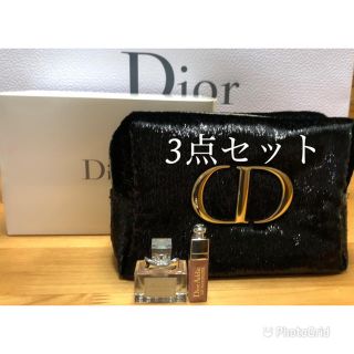 ディオール(Dior)のDior ディオール　アディクトクリスマスオファー　2020 ポーチ　3点セット(ポーチ)