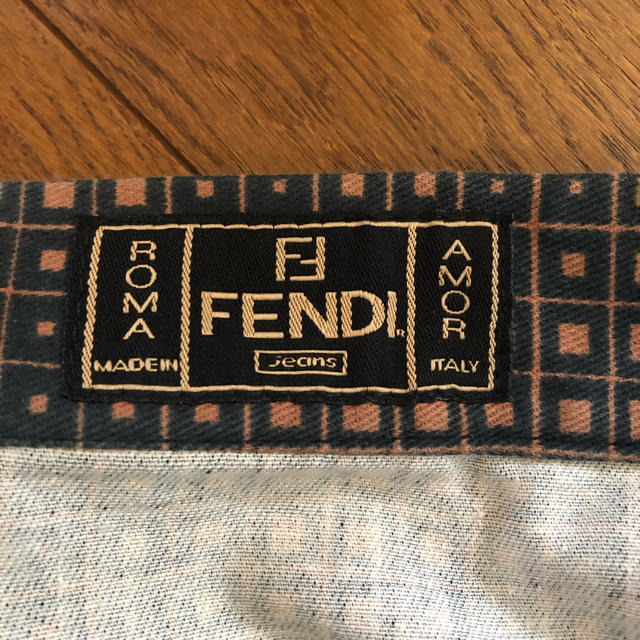 FENDI(フェンディ)のフェンディ　デニム　スカート レディースのスカート(ひざ丈スカート)の商品写真