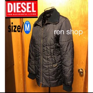 ディーゼル(DIESEL)の◆DIESEL◆合わせやすい黒◇◆オシャレなアウター◇Ⓜ️(ナイロンジャケット)