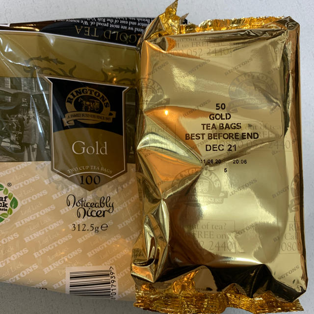 リントンズ Rintons Gold 3g×50包（未開封） 食品/飲料/酒の飲料(茶)の商品写真