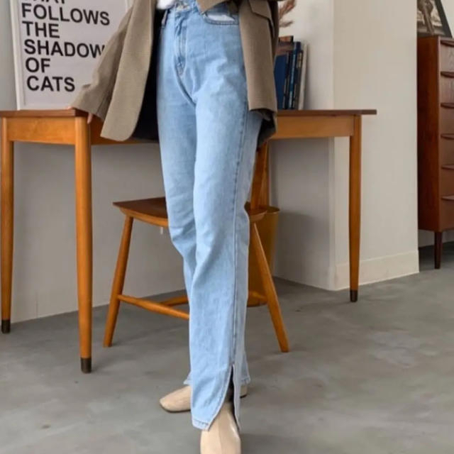 lilou Spring denim pants レディースのパンツ(デニム/ジーンズ)の商品写真