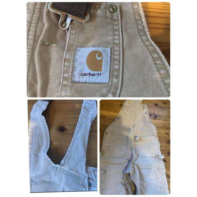 カCarhartt ペインターオーバーオール　説明文読んで下さい メンズのパンツ(ペインターパンツ)の商品写真