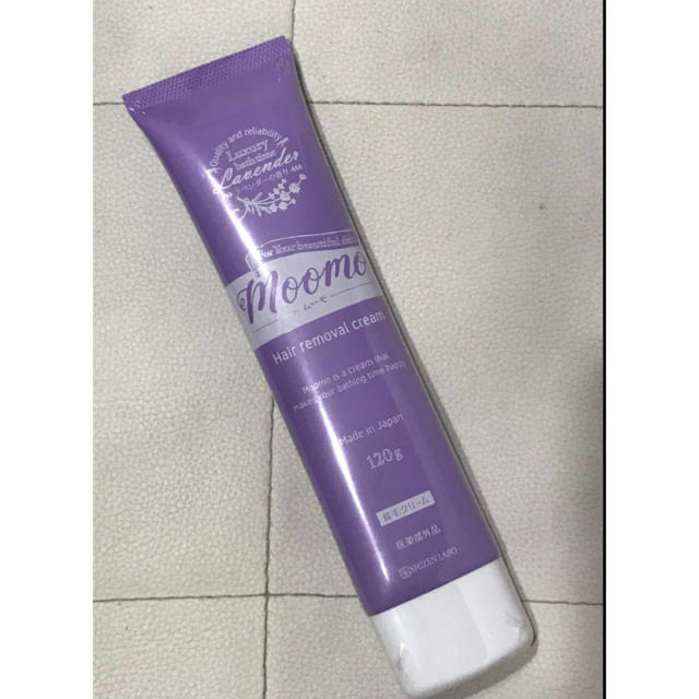 MOOMO ムーモ 除毛クリーム 新品 未開封 コスメ/美容のボディケア(脱毛/除毛剤)の商品写真