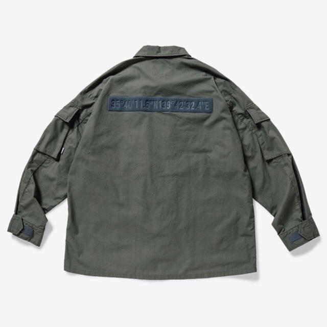 W)taps(ダブルタップス)のgogogo様専用WTAPS 19AW MODULAR LS 01 GRAY メンズのジャケット/アウター(ミリタリージャケット)の商品写真