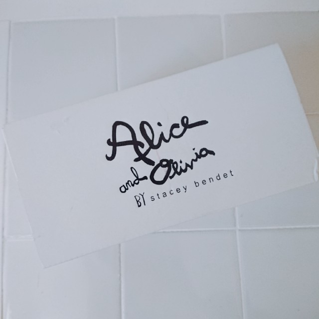 Alice+Olivia(アリスアンドオリビア)のアリスアンドオリビア◇ノベルティ◇非売品◇ステイシーグラス2個セット レディースのレディース その他(その他)の商品写真